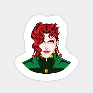 Kakyoin Green Anime Fan art Sticker